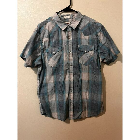 Men's Levi's Plaid Button Up Shirt Size L [EXCELLENT] - Picture 1 of 4